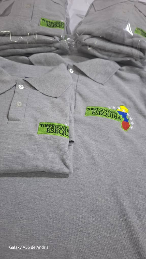 Colores de chemises disponibles para bordado corporativo