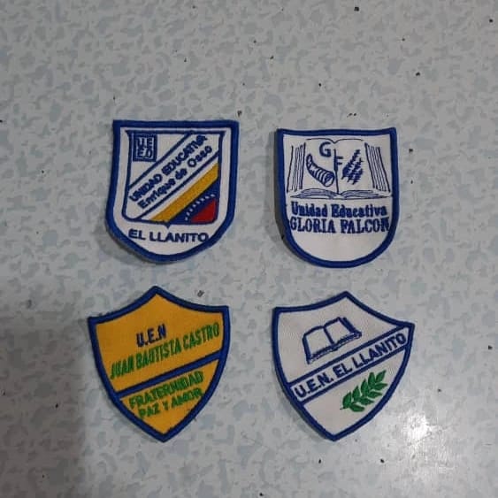 Parches de seguridad bordados alta densidad